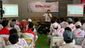 Kegiatan Astra Honda Berbagi Ilmu 2025 diikuti oleh 1.462 pelajar Sekolah Menengah Kejuruan Mitra Binaan Astra Honda. (AHM)