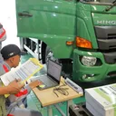 Suasana babak final Hino CS Contest kategori mekanik. (HMSI)