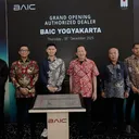 Peresmian diler BAIC Inti Mobil Yogyakarta. (JDI)