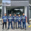 Tim Mercedes-Benz Bus Year-End Rescue bersiaga di 8 titik terpadat arus mobilitas Nataru 2025_2026. (DCVI)