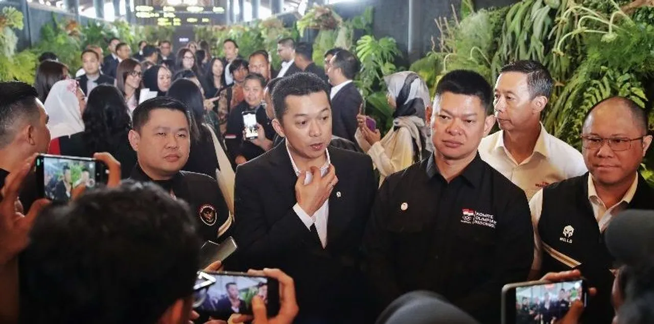 Wamenpora Taufik Hidayat hadiri Jersey Collection by Sarinah X Mills Team Indonesia SEA Games Thailand 2025/Kemenpora