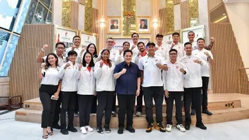 Menpora Erick Thohir terima audiensi Perkumpulan Besar Padel Indonesia (PBPI)/foto: Kemenpora