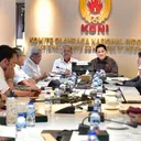 menpora x koni pusat.jpg - Menpora Erick Thohir lakukan pertemuan dengan KONI Pusat/foto: Kemenpora