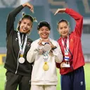 pelari putri indonesia sea games 2025.jpg - Pelari putri Indonesia berhasil meraih medali emas dan medali perak di SEA Games 2025/foto: Kemenpora