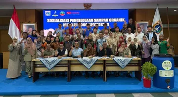 Sosialisasi pengelolaan sampah organik dari ADM untuk masyarakat area Sunter. (ADM)