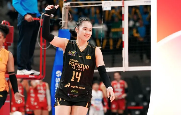 Libero Jakarta Popsivo Polwan di Proliga 2026, Sania Clarissa Putri/foto: Ofisial Popsivo Polwan