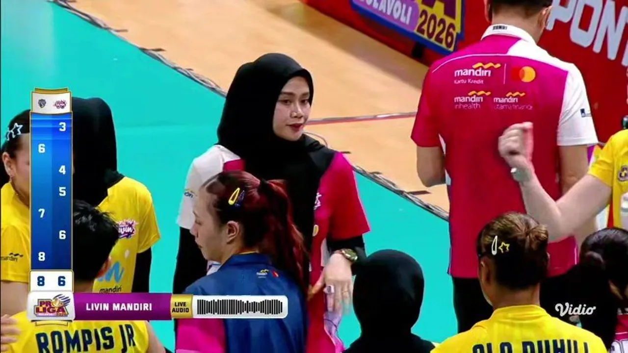Wilda Nurfadhilah jadi asisten pelatih Jakarta Livin Mandiri di Proliga 2026/foto: Vidio