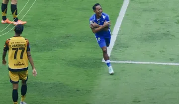 Beckham Putra cetak gol ke gawang Persija Jakarta/foto: Instagram Persib
