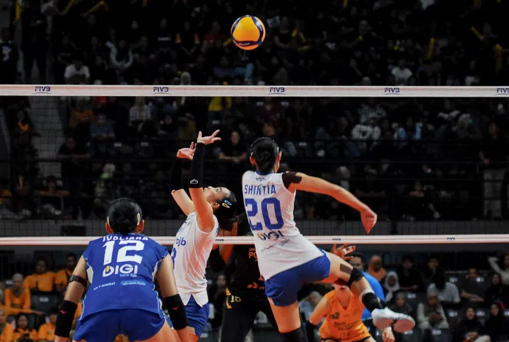 Bandung bjb Tandamata vs Jakarta Popsivo Polwan di Proliga 2026/Foto: Istimewa