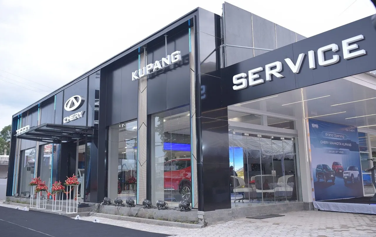 Chery Kupang merupakan upaya memperluas jaringan layanan Chery di Indonesia Timur. (CSI)
