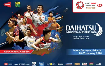 Indonesia Masters 2026/foto: tiket.com
