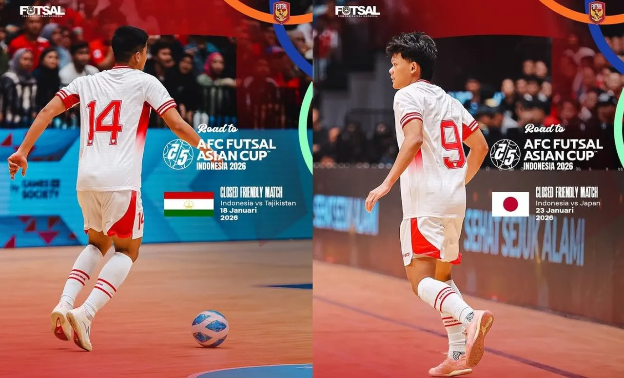 Timnas Futsal Indonesia gelar dua uji coba tertutup/foto: Ofisial Timnas Futsal Indonesia