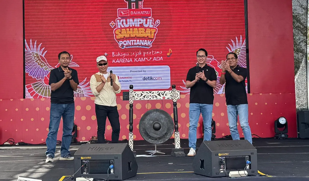 Daihatsu Kumpul Sahabat Pontianak menjadi seri pamungkas. (ADM)