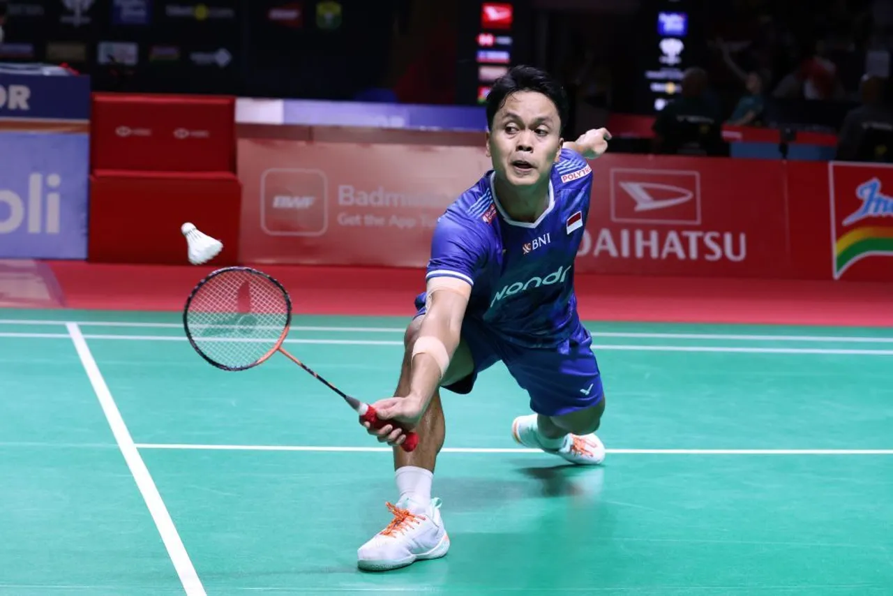 Anthony Ginting di Indonesia Masters 2026/Foto: PBSI