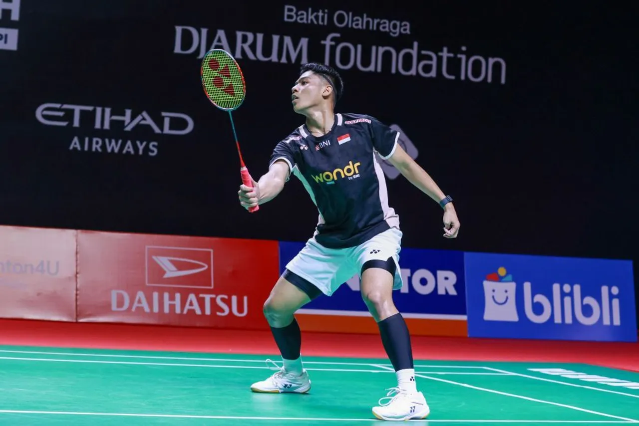 Mohammad Zaki Ubaidillah di Indonesia Masters 2026/Foto: PBSI)