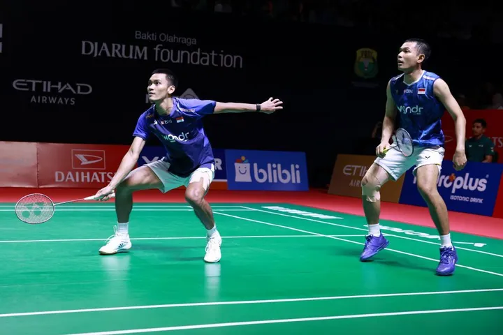 Fajar Alfian/Muhammad Shohibul Fikri di Indonesia Master 2026/Foto: PBSI
