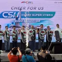 Seremoni penyerahan 5.000 unit Tiggo Series CSH kepada konsumen. (Chadie)