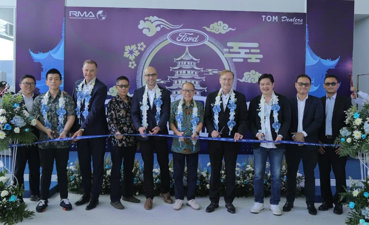 Peresmian diler Ford PIK2 oleh RMA Indonesia dan Trijaya Auto Mandiri. (RMA)
