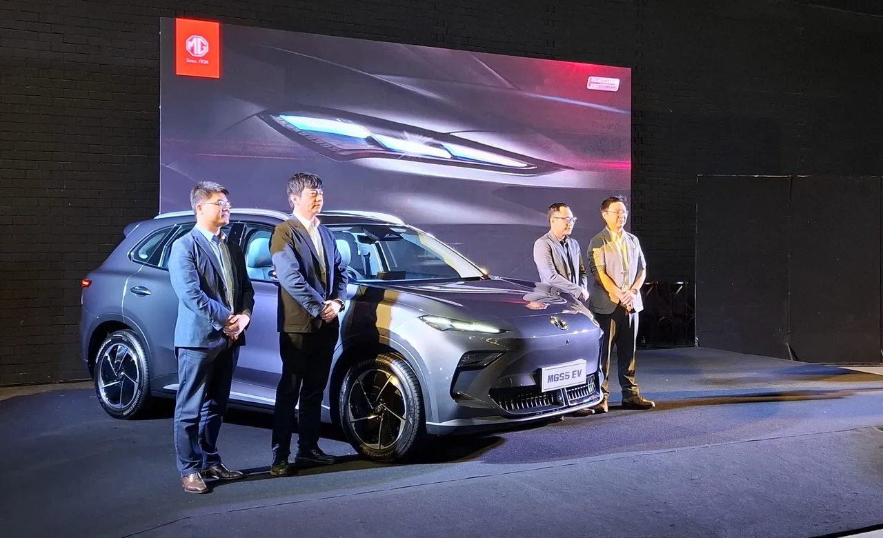 Perkenalan SUV listrik terbaru MG S5 EV. (Chadie)