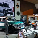 Debut brand iCAR di IIMS 2026 sekaligus perkenalan SUV iCAR V23 edisi terbatas. (Chadie) - Debut brand iCAR di IIMS 2026 sekaligus perkenalan SUV iCAR V23 edisi terbatas. (Chadie)