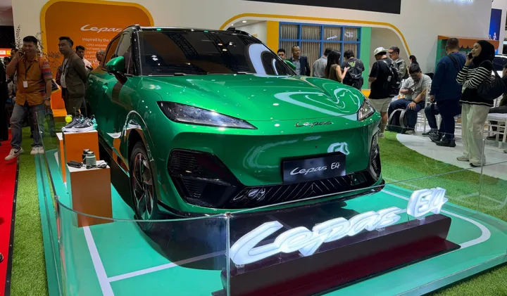 Lepas memilih IIMS 2026 sebagai tempat debut global dari SUV listrik Lepas E4. (Lepas)