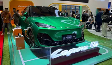 Lepas memilih IIMS 2026 sebagai tempat debut global dari SUV listrik Lepas E4. (Lepas)