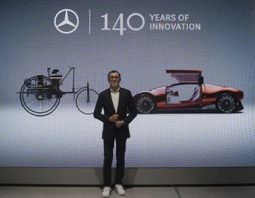 Mercedes-Benz Indonesia Donald Rachmat CEO di acara acara 140 tahun Mercedes-Benz. (MBDI)