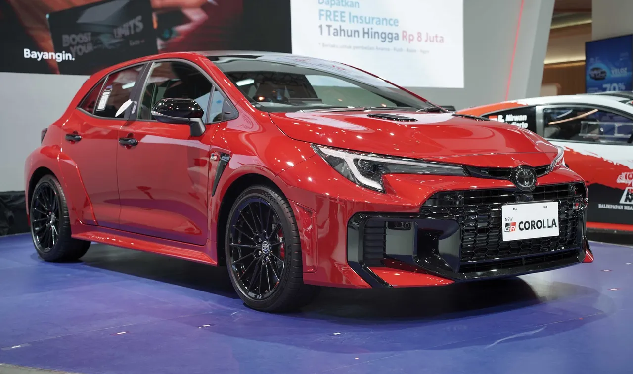 TAM tampilkan Toyota GR Corolla 'New Improvement' di IIMS 2026. (TAM)