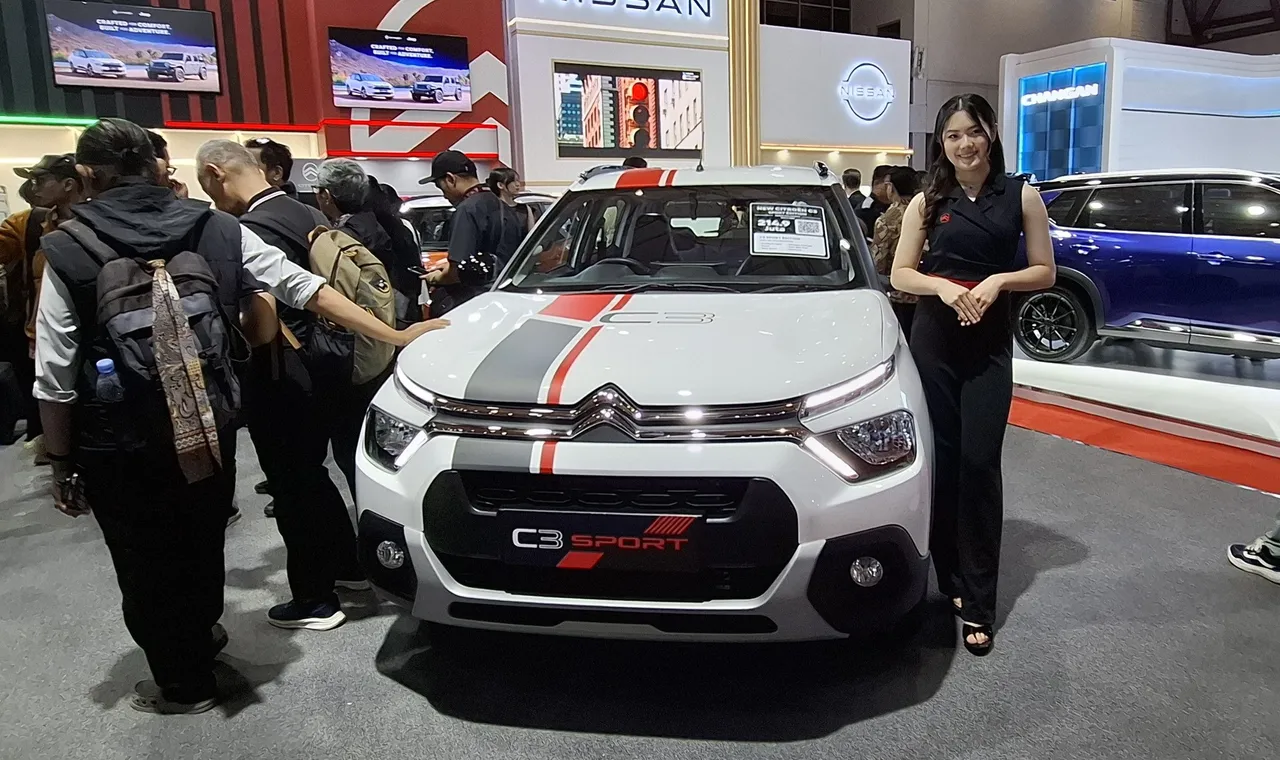 Lini Keluarga Citroën C3 hadir lengkap di IIMS 2026. (Chadie)