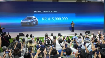 BYD Atto 3 Advanced Plus dibanderol dengan harga Rp415 juta. (BYD Motor Indonesia)