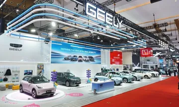 Booth Geely di IIMS 2026, Hall B3 JIExpo Kemayoran. (GAI)