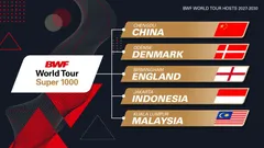 Ada 5 Turnamen BWF Super 1000 Mulai 20272030 Denmark Naik Kelas