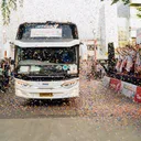 Seremoni keberangkatan ribuan peserta AHM-MBBH tahun lalu. (AHM)