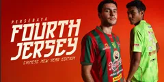 Persebaya Rilis Jersey Keempat dengan Tema Imlek