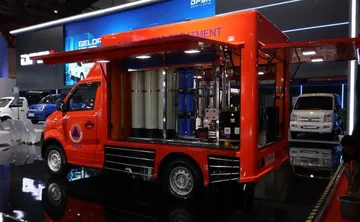 DFSK Water Treatment andalan BNPB untuk diterjunkan di lokasi bencana guna memasok kebutuhan air bersih. (DFSK Indonesia)