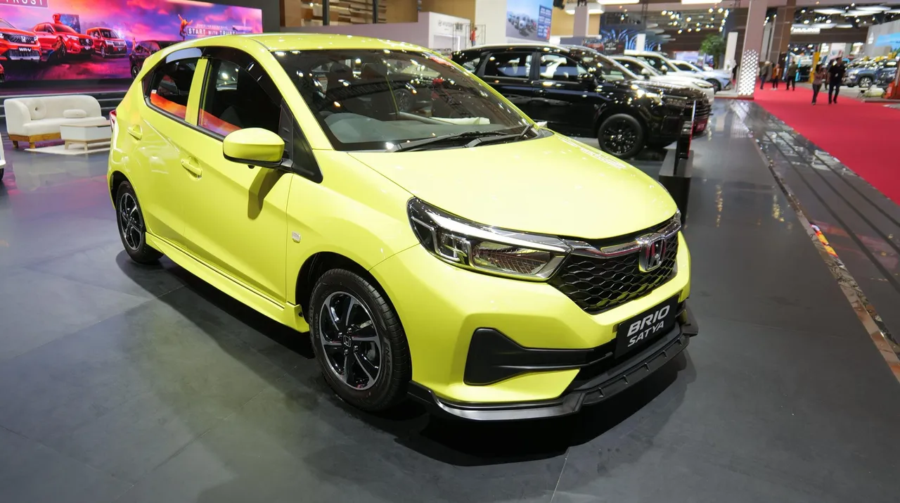 Honda Brio Satya di IIMS 2026. (HPM)