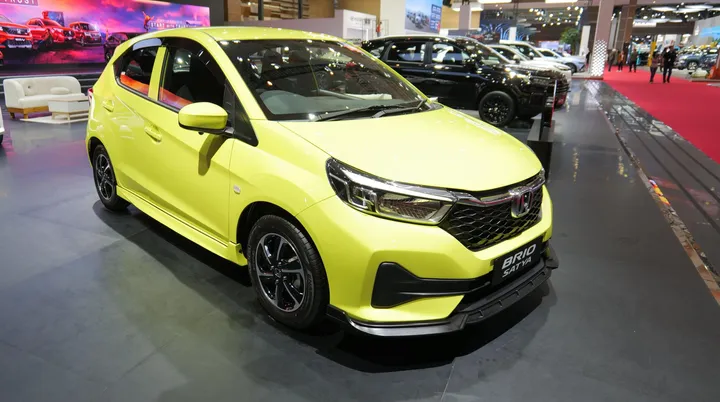Honda Brio Satya di IIMS 2026. (HPM)