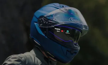Shoei GT-Air 3 Smart, helm pintar berteknologi HUD pertama di dunia. (EyeSight)