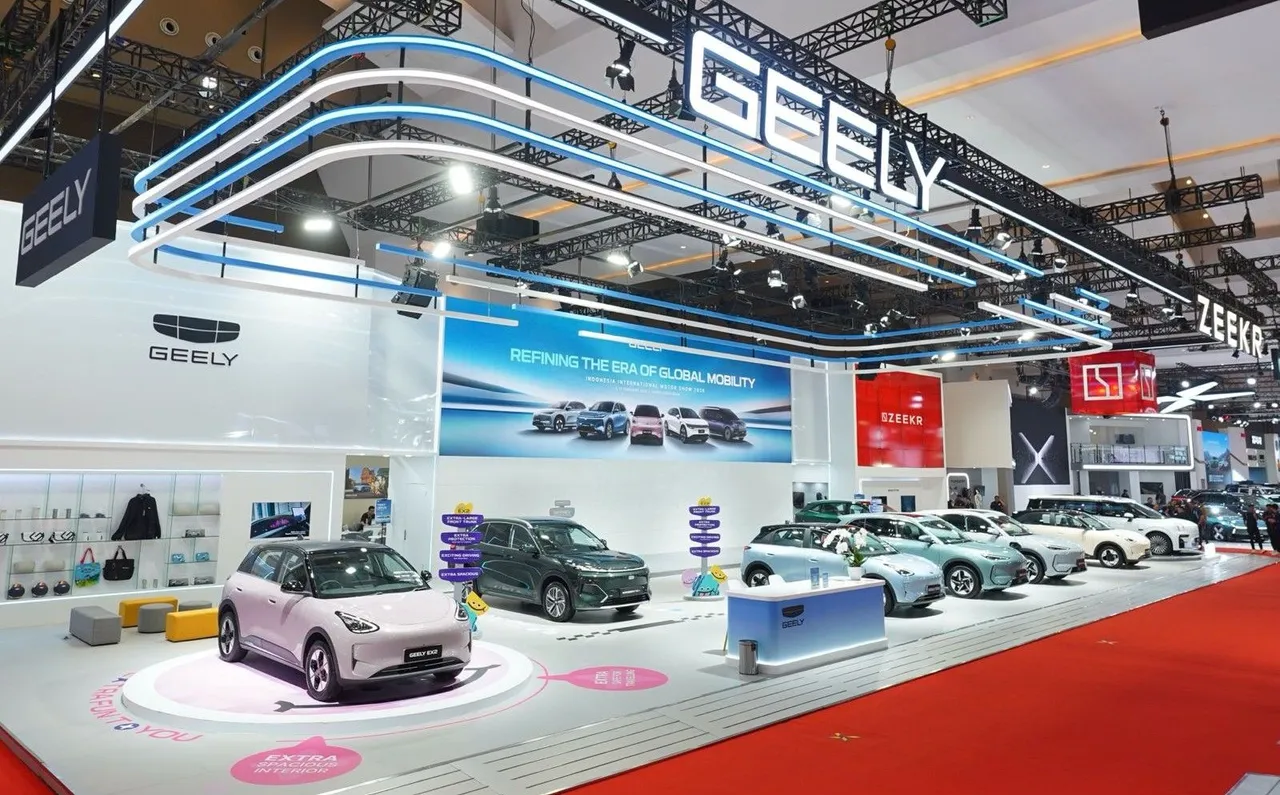 Geely Group menghadirkan brand anyar ZEEKR yang langsung mendapat penghargaan di IIMS 2026. (GAI)