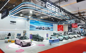 Geely Group menghadirkan brand anyar ZEEKR yang langsung mendapat penghargaan di IIMS 2026. (GAI)