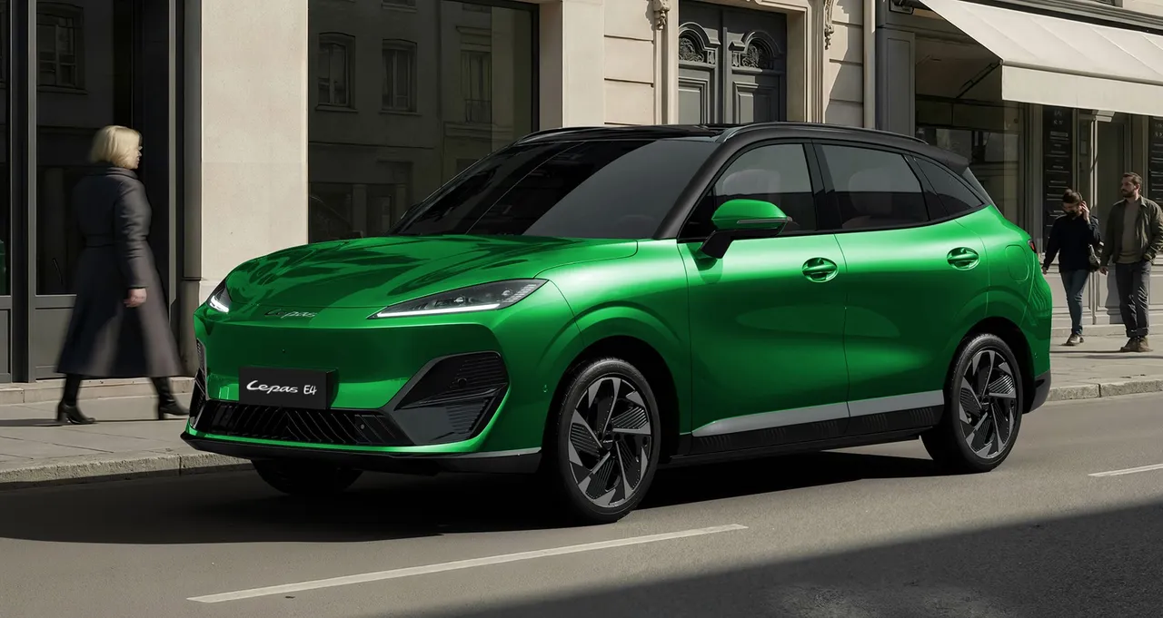 SUV Listrik Premium Lepas E4. (Lepas)