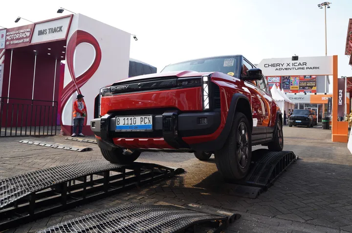 Chery Adventure Park berhasil menonjolkan kemampuan J6T. (CSI)