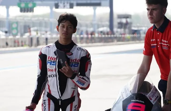 Veda Ega Pratama debut di Moto3 2026/foto: IG @veda_54
