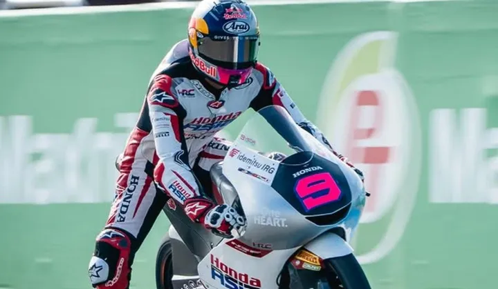 Veda Ega Pratama tampil di Moto3 2026 seri Thailand/foto: IG @veda_54