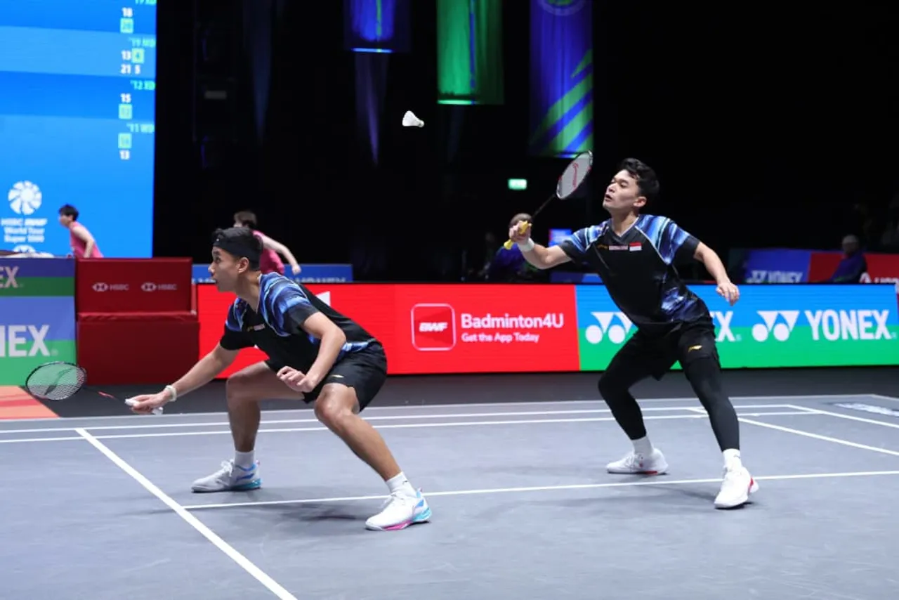 Leo Rolly Carnando/Bagas Maulana di All England 2026/Foto: PBSI