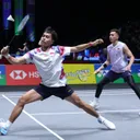 Rahmat Hdayat/Muhammad Rian Ardianto di All England 2026/Foto: PBSI