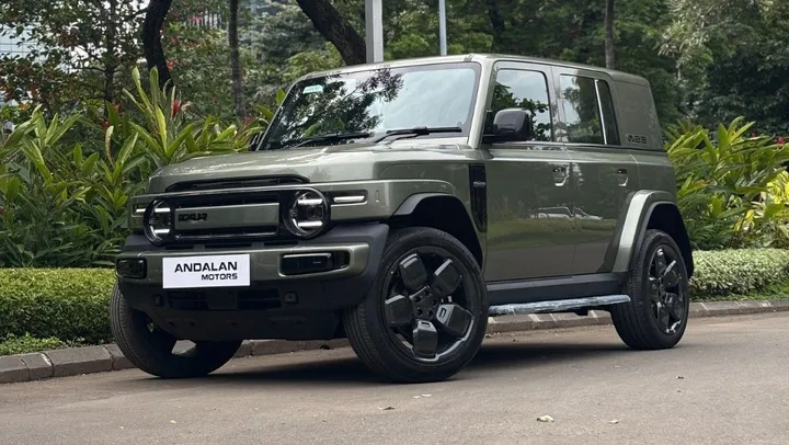 Diler Andalan Group siapkan unit iCAR V23 untuk di-test drive oleh masyarakat di SCBD Park. (iCAR).