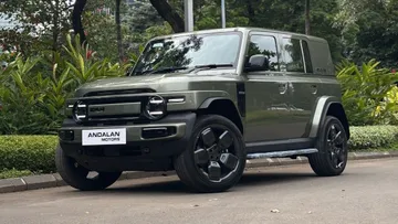 Diler Andalan Group siapkan unit iCAR V23 untuk di-test drive oleh masyarakat di SCBD Park. (iCAR).