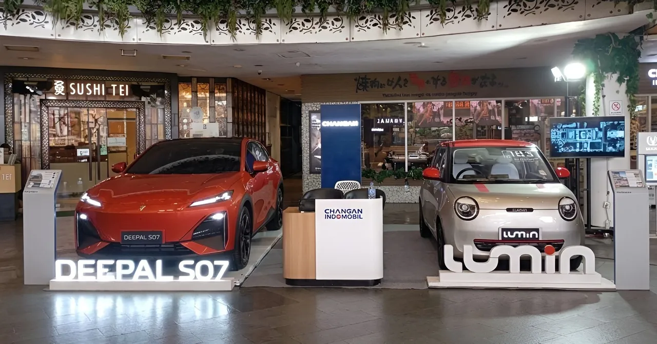 Mall Exhibition Changan di Lippo Mall Kemang Jakarta. (Changan Indonesia)