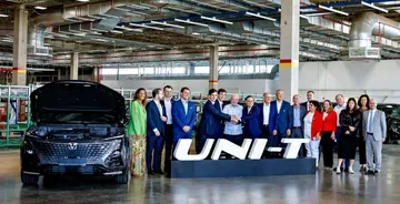 Changan meresmikan lini produksi berteknologi tinggi di Anapolis, serta peluncuran unit pertama SUV Changan UNI-T spek Brasil. (Indomobil)